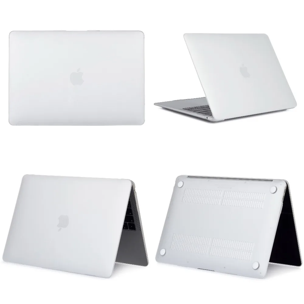 Матовый чехол для ноутбука Apple MacBook Air retina Pro 11, 12, 13, 15 дюймов, чехол для MacBook 13,3, 15,4 дюймов, защита сенсорной панели