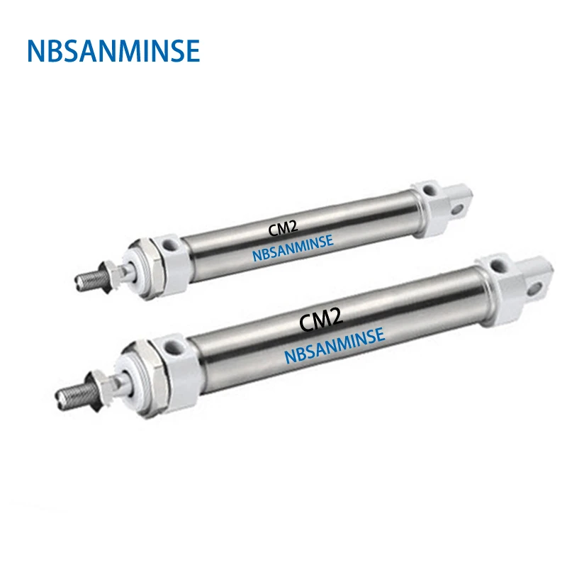 

NBSANMINSE CM2 40mm Bore ISO Mini Cylinder Double Acting SMC Type Pneumatic Air Cylinder for Automatic Machine