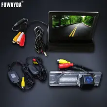 WIRELESS SONY CCD HD Car Rear View Camera waterproof With 4.3 inch Car Rearview Mirror Monitor For Renault Koleos 2009-2014