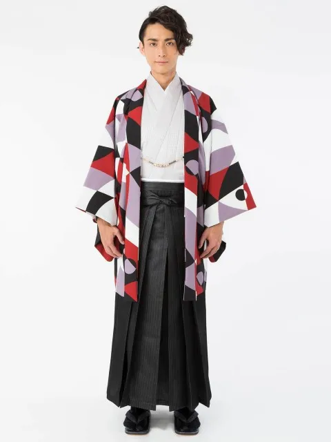 

Men's Japanese Kimono Dress Suit and Feather Woven Wedding Kimono Dress Full Set