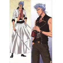 New Japanese BL Male Anime Bleach Grimmjow Jaggerjack Throw Otaku Dakimakura Gifts Bedding Hugging Body Pillow Case 150x50 CM