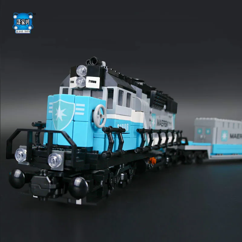 

Lepin New 1234Pcs Genuine Technic Ultimate Series The Maersk Train Set Building Blocks Bricks Compatible Educational Toys Gifts