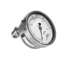 Вибрационная устойчивая осевая установка диафрагма манометр PT124Y-625