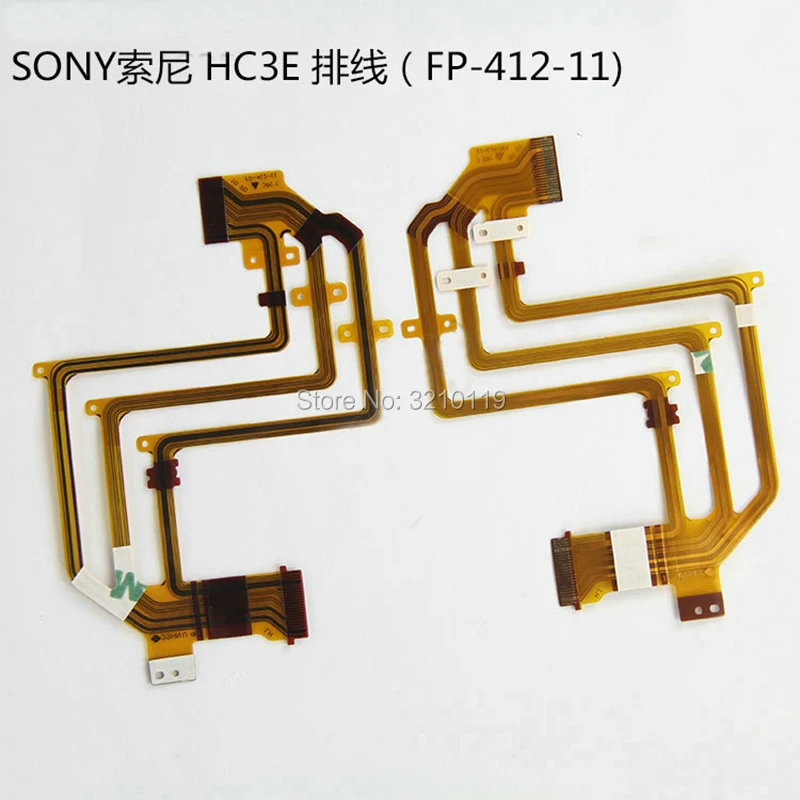 2PCS/ FP-412-11 NEW LCD Flex Cable For SONY HDR-HC3E HC3E HC3 Video Camera Repair Part | Электроника