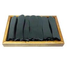 5 шт/лот иглоукалывание массаж инструмент рыба красота лицо гуаша доска/ бык рога натуральный рог буйвола скребок