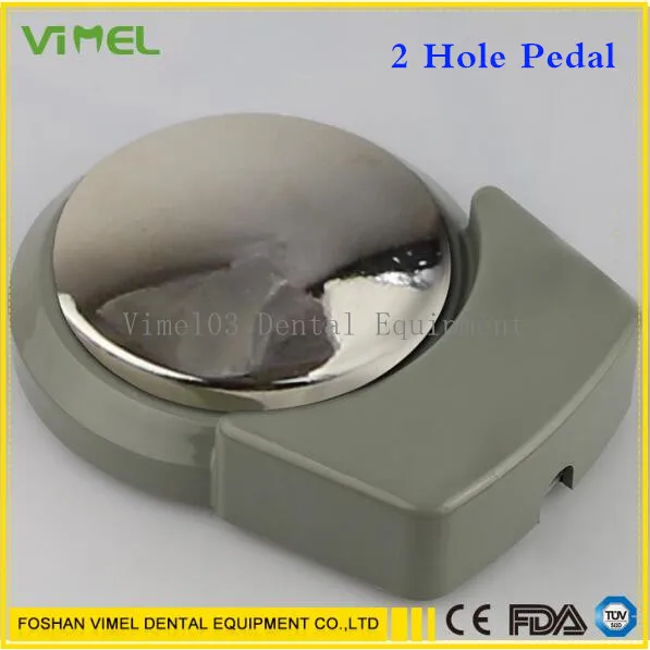 

Dental foot controller 2 holes foot control switch pedal Dental Valve dental materials dental chair unit