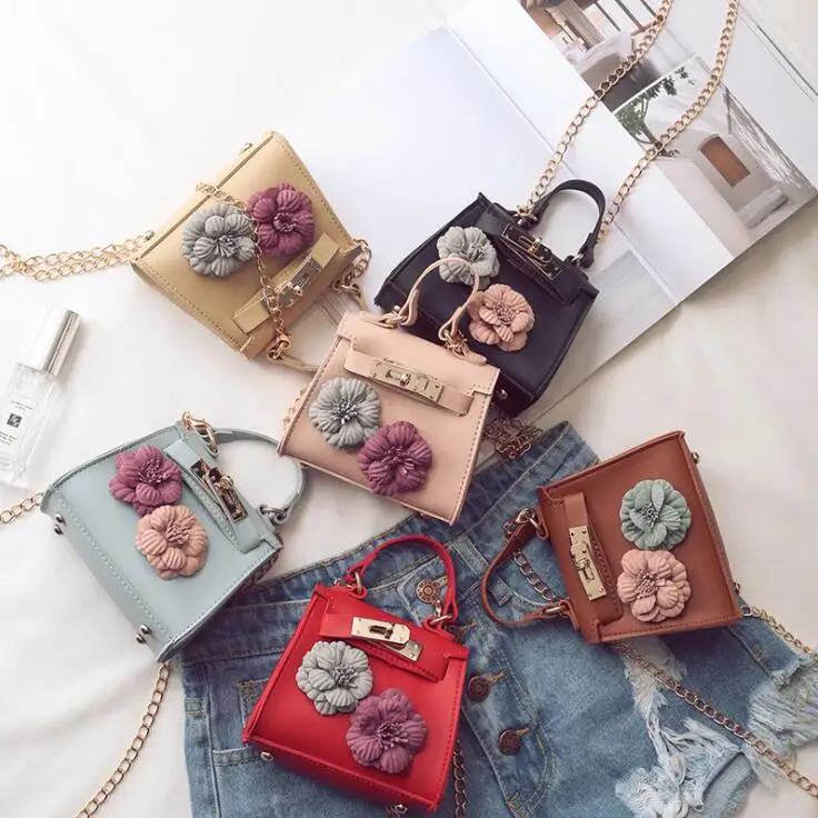

new Designers Mini Cute Bag Children Kids Handbag baby Girls Shoulder Bag Messenger Bags Purses Long Strap gift T-13-75