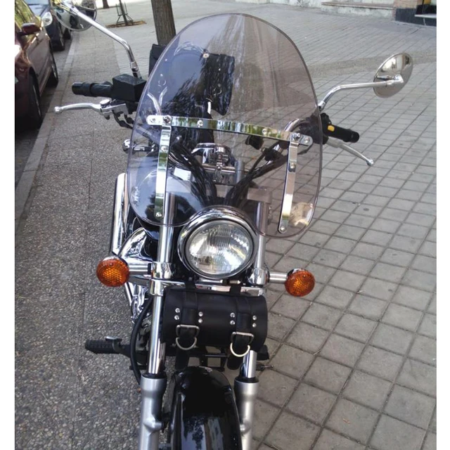 Smoke Windscreen Windshield For 1969 2017 Yamaha Road Royal V Star Smoke Windscreen Windshield For 1969 2017 Yamaha Road Royal V Star 250