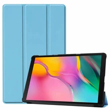 200 шт/партия для Samsung Galaxy Tab A 10,1 чехол ультра тонкий Fit умный резиновый чехол для Galaxy Tab A 10,1 ''SM-T510/SM-T515