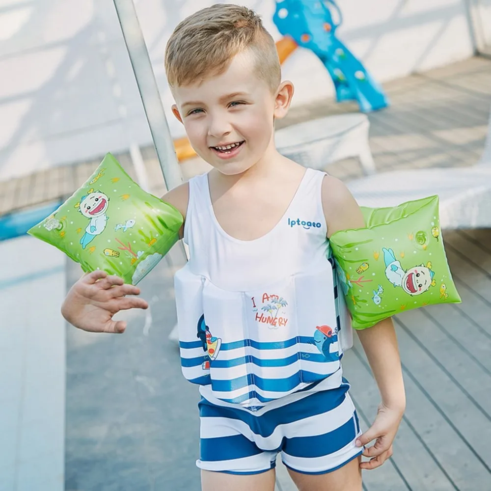 Boys Professional Float Swimming Suits Buoyancy Swimwear Kids Training