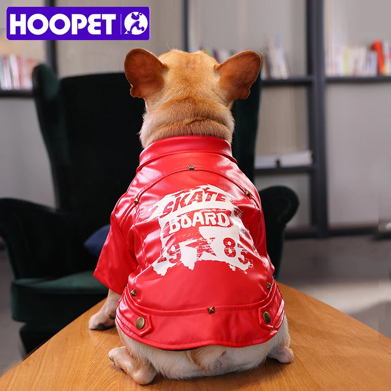 HOOPET ветрозащитная куртка для домашних животных костюм собак красивый принт