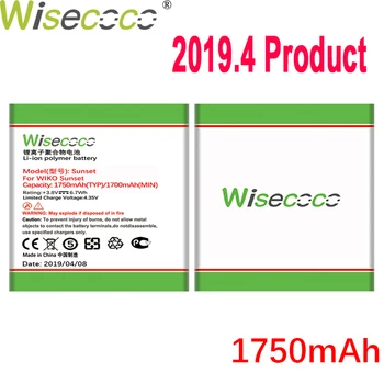 

WISECOCO 1750mAh Sunset Battery For Wiko Sunset Mobile Phone In Stock Latest Production High Quality Battery+Tracking Number