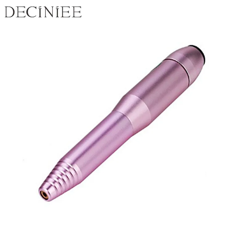 

Electric Nail Drill Pink Electric Nail Drill Pen 6 Bits Nail Nursing Kit 100-240V Manicure Polish Machine Nail Art Tool