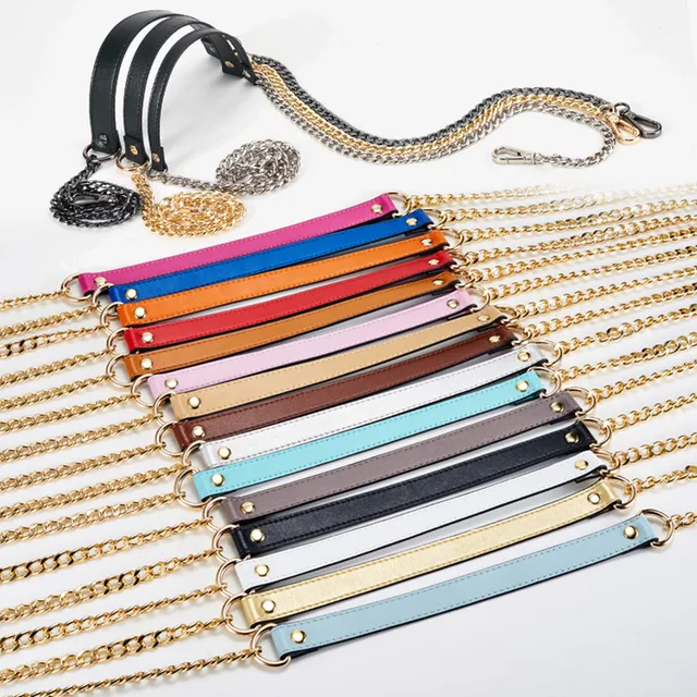 Diy Replacement Women Shoulder Straps For Handbags Chain Leather Diy Replacement Women Shoulder Straps For Handbags Chain Leather Handle Handbag Bags
