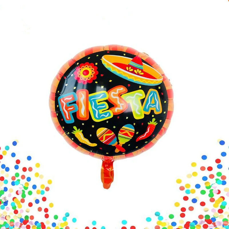 5pcs fiesta party decorations globos Mexico avocado foil balloons birthday air balloons baby shower party decoration ballons (4)