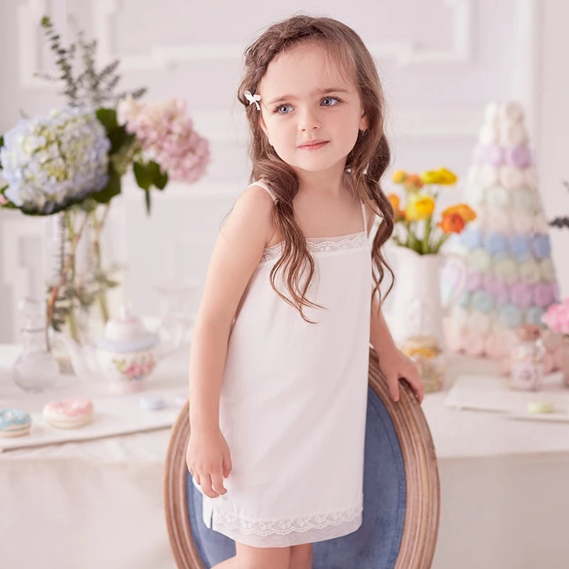 

girl princess nightgown summer children's halter top nightgown little girl cuhk children's and children's pajamas