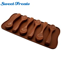 Sweettreatsilicone набор для выпечки с шоколадом пресс-форм шоколадное печенье Форма для конфет, желе выпечки формы из силикона ложка для печенья пресс-формы для выпечки