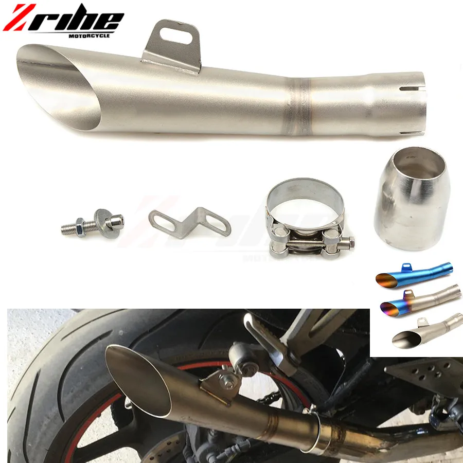 for 36 51MM Universal Motorcycle Exhaust Modified Pipe Slip on