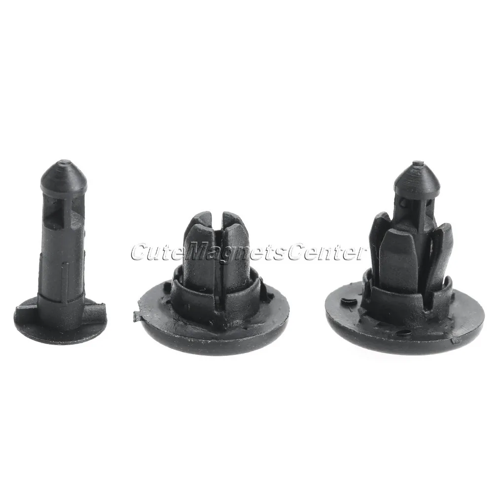 50Ps Push Type Retainer Bumper Clips Fastener Auto Rivet for Geo Suzuki