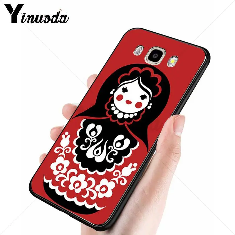 Cute Russian Dolls Pattern Matryoshka
