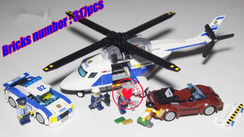 

City Police Military Series Educational Children model Building Blocks Boy Gifts compatiable with lego kid gift set city