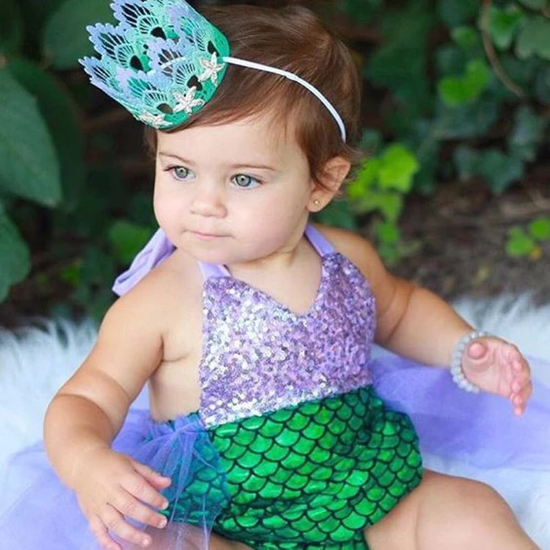 mermaid bathing suit baby