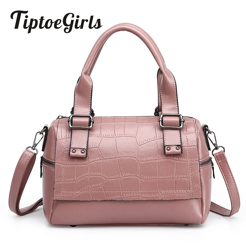 

New Winter Fashion Handbags Simple Pillow Bag Wild Personalized Handbag Crocodile Pattern Harajuku Shoulder Messenger Bag Tide