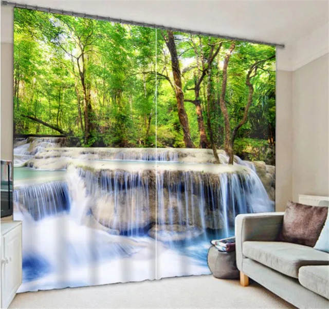 office drapes wall paper beautiful jungle view luxury blackout 3d curtains for living room bedding office drapes cotinas para office drapes wall paper beautiful jungle view luxury blackout 3d curtains for living room bedding office drapes cotinas para