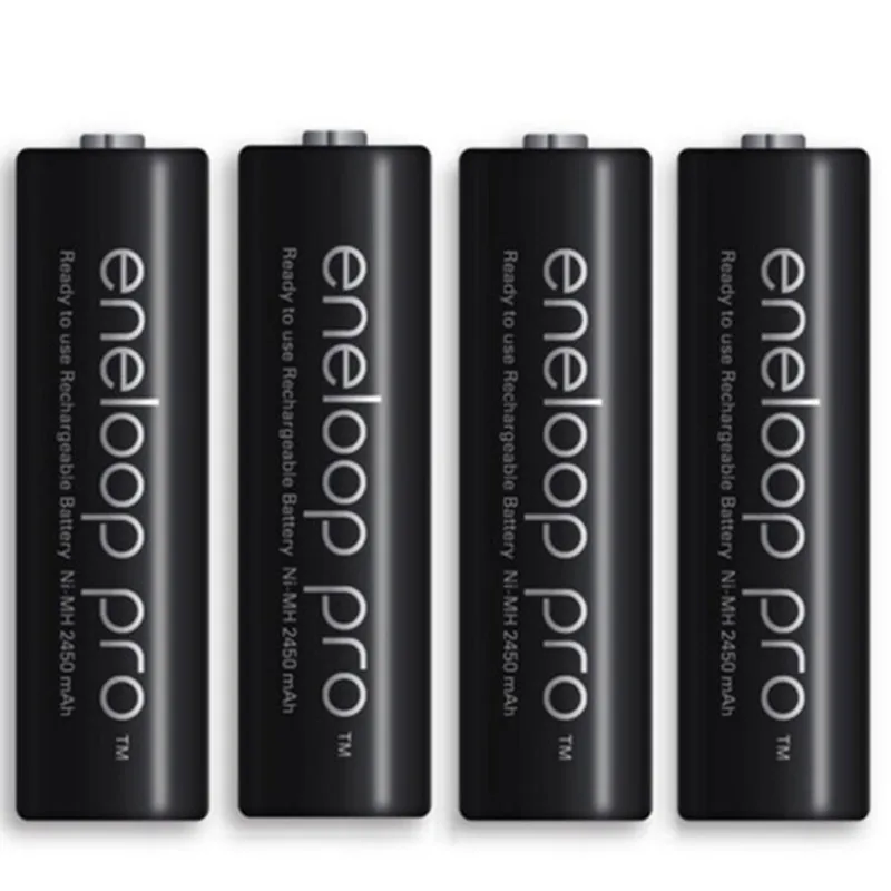 12 шт./лот Panasonic Eneloop Оригинальная батарея Pro AA 2550mAh 1,2 V Ni-MH камера игрушка-фонарик предварительно заряженные аккумуляторы