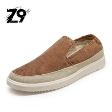 New canvas men shoes casual flats jeans boat shoes fashion loafers comfortable sneakers Autumn spring Breathable shoes for men