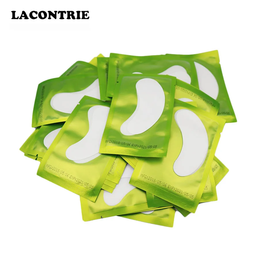 

Eye Pads Sets Eyelashes for Extension 50 pairs Professional Under Eye Pads Patch Eye Patches Lint Free Hydrogel Lash Gel Pad