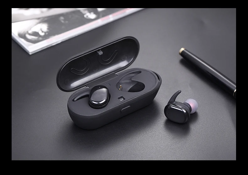 TWS Bluetooth 5.0 Earphones in-Ear Wireless Earbuds Stereo Bass Sound Noise Cancellation mini Wireless Bluetooth Earphone (20)