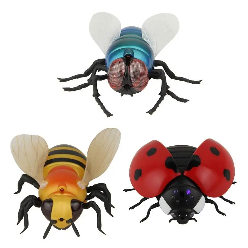 

Kids Remote Control Mock Fake Insect Toy Telecontrol Insect Toy Practice Entertainment Gag Toys Party Joke Bugs Fly Playing Gift