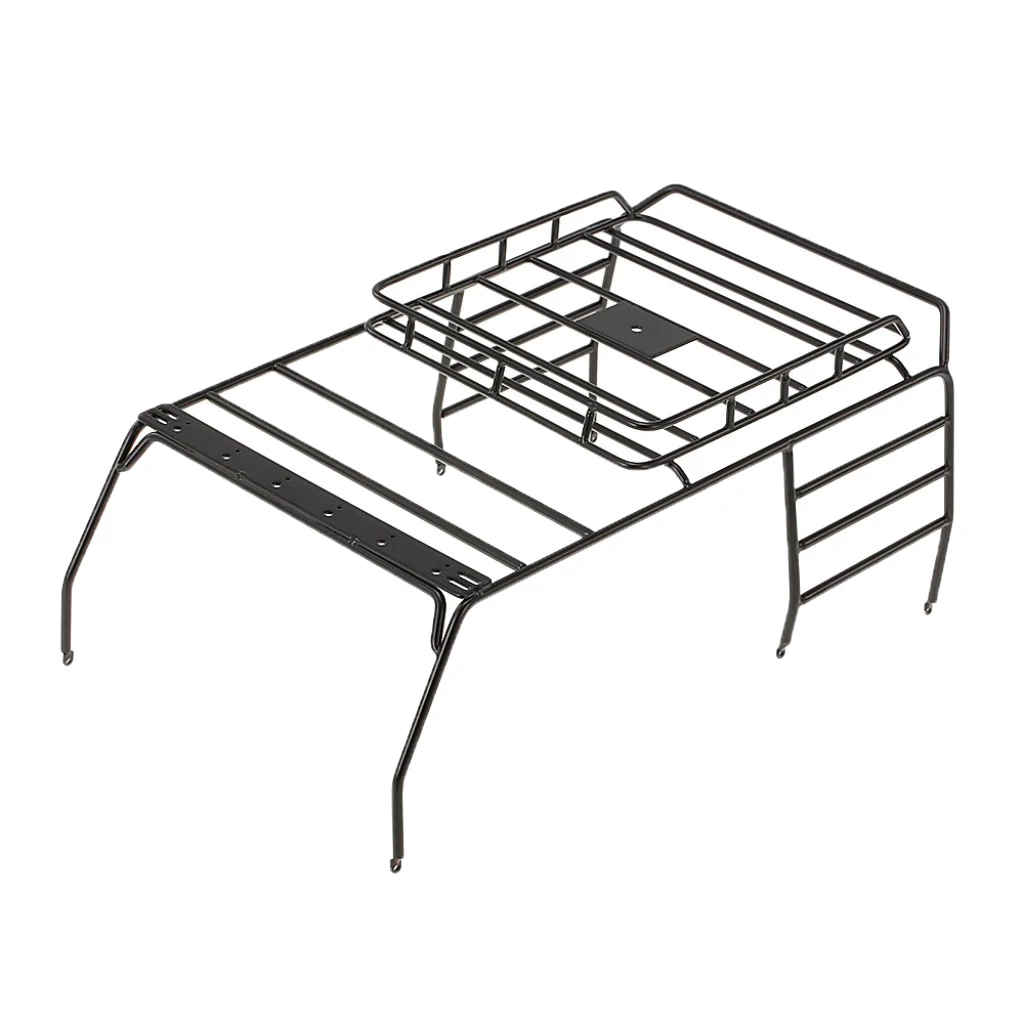 Metal Roof Luggage Rack Carrier for 1/10 RC Car AXIAL SCX10 Rock Crawler Car