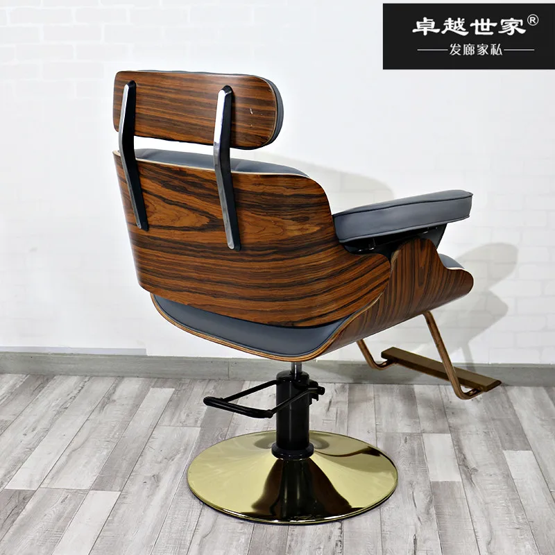 Высококлассный простой парикмахерский стул современный стиль парикмахерский салон специализированный парикмахерский стул tide магазин чистая красная Парикмахерская стул