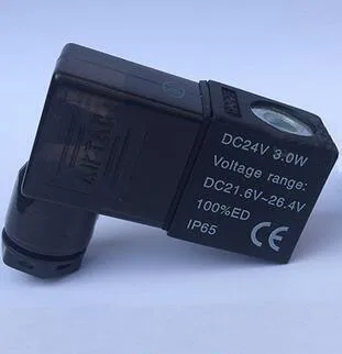

FREE SHIPPING DC 24V 3W Pneumatic Control Air Solenoid Valve Coil 1pc