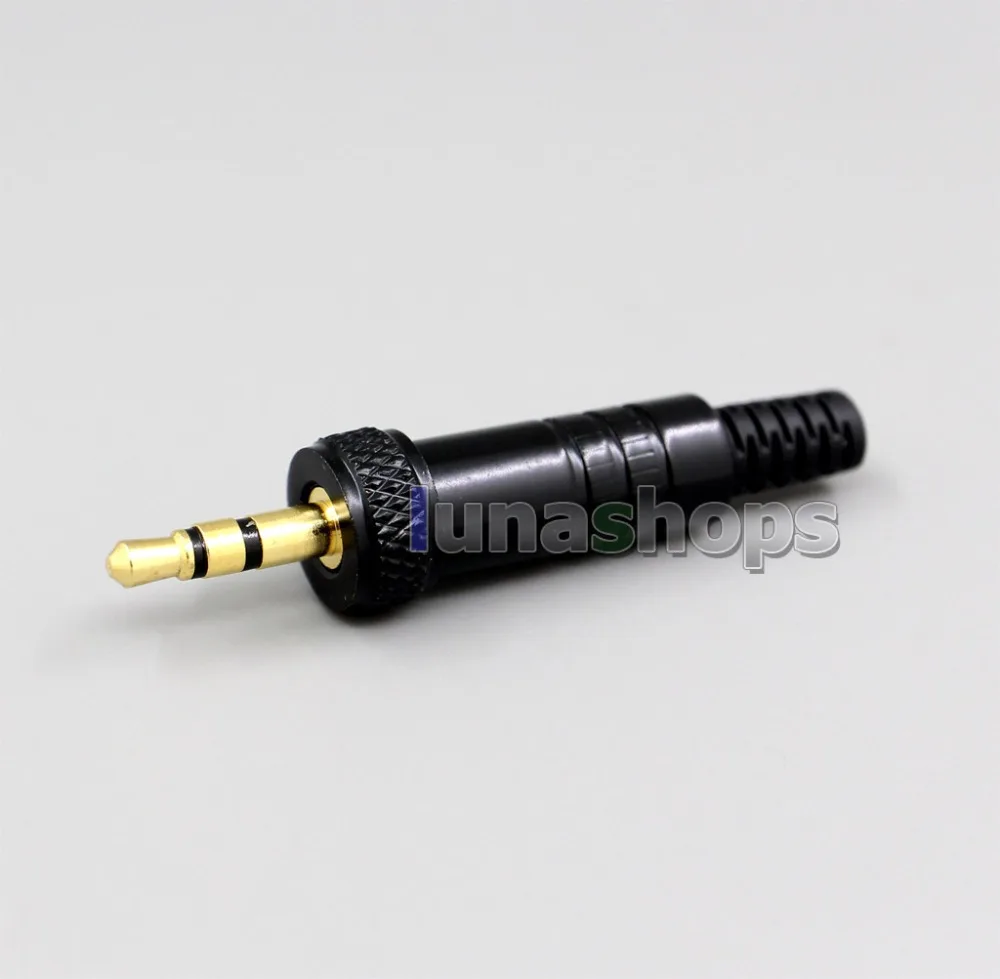 LN006378 1pcs 6mm Tailed 3 5mm 3 poles Male stereo DIY Solder Adapter Plugs Pins For Sony MDR Z7 Headphone