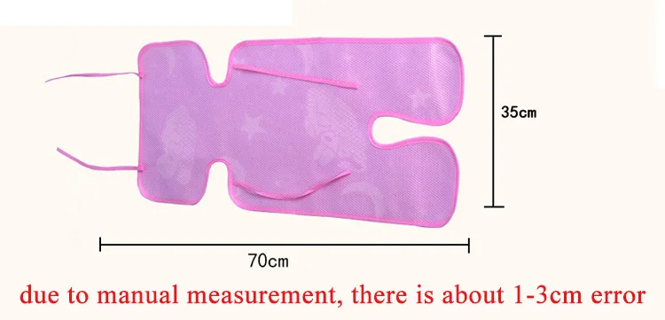 Летние Детские шелк льда коврик сиденье коляски Подушка Коляска Pad Матрасы Сгущает стульчик автокресло для Аксессуары для колясок