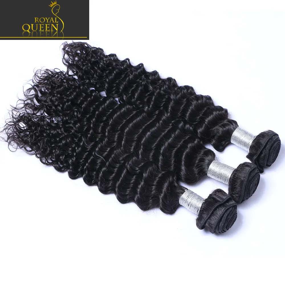 

Cambodian Deep Wave Curly Virgin Human Hair Weaves 3 Bundles Unprocessed Grade 7A Cambodian Curly Hair Extensions Natural Color