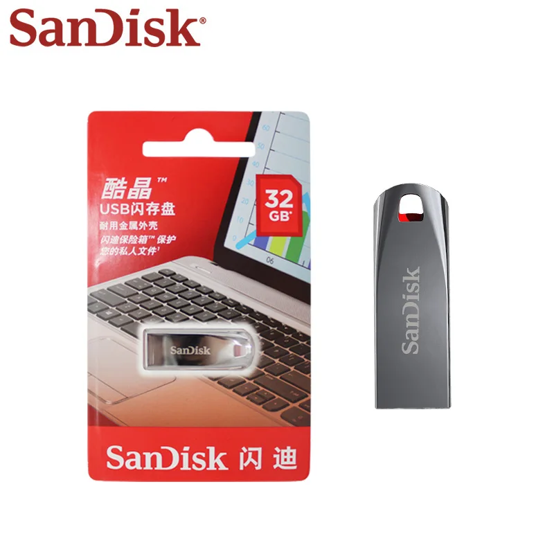 Флеш-накопитель SanDisk 32 Гб 64 ГБ 16 ГБ, флеш-накопитель CZ71 USB 2,0, флеш-накопитель USB