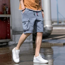 Мужские шорты Весенние новые оригинальные комбинезоны мужские шорты Карго повседневные мужские хлопковые шорты
