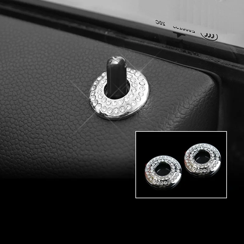 

Chromium Automovil Dashboard Control System Steering Wheel Interior Fashion Accessories Trim Sticker Strip 18 19 FOR MINI Cooper