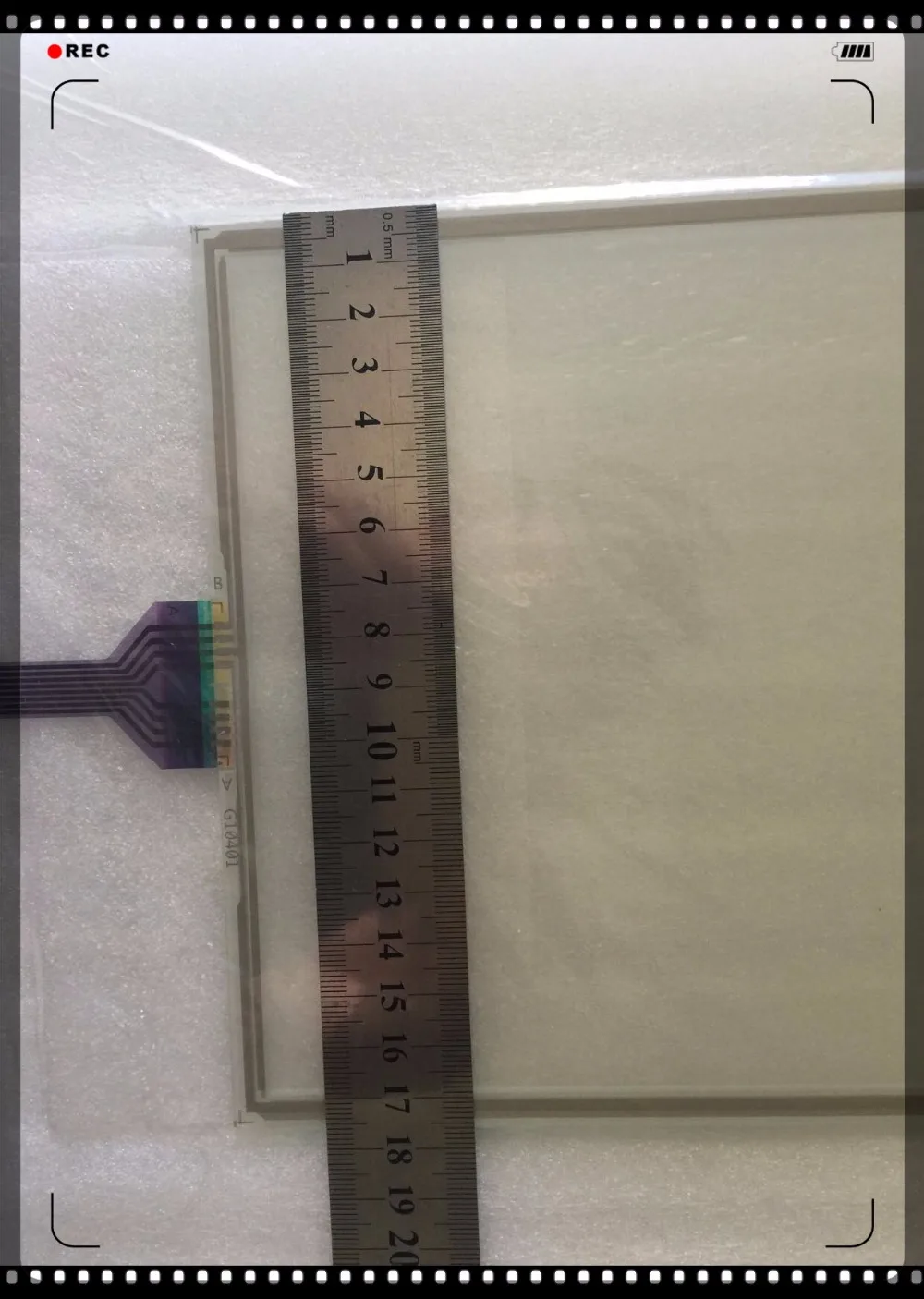 Máquina de Tela de Toque de 10.4 Polegadas Equipamento Médico Industrial de Tela Sensível ao Toque de 228x175 mm G10401 G10402 - Imagem 4