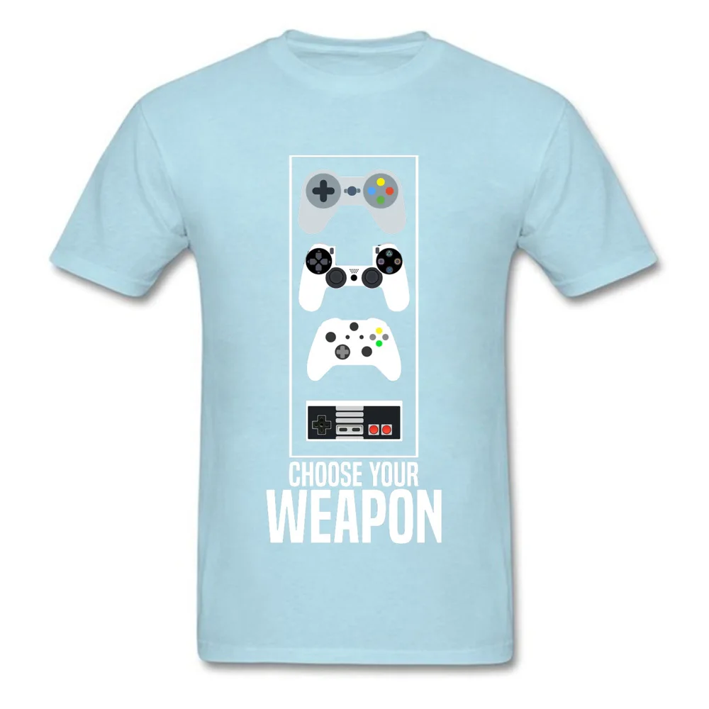 Newest Men T Shirt Choose-your-Weapon-Game0619 Group T Shirts 100% Cotton Fabric Short Sleeve Casual Top T-shirts Crewneck Choose-your-Weapon-Game0619 light