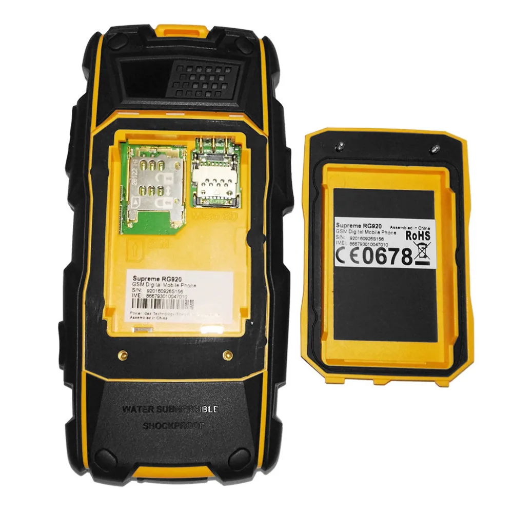 RugGear RG920 водонепроницаемый телефон Разблокирована Мобильного Телефона|mobile