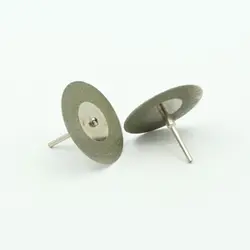 10 шт. 25 мм алмазные диски электрический Dremel мясорубку инструмент шлифовальные круги вращающиеся ножи режущий диск кусочек с 2 оправки