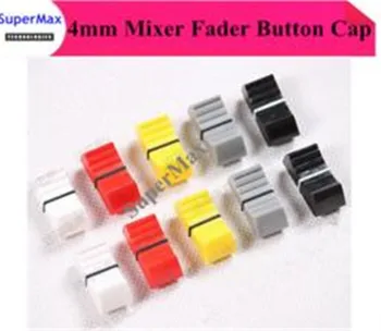 

30pcs straight slide potentiometer mixer fader button cap / push knob narrow mouth keycaps to play disc players / hole 4mm