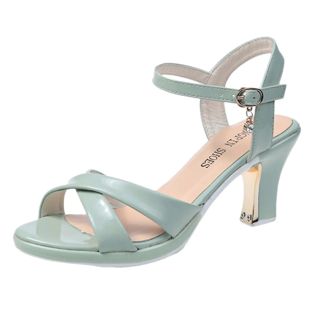 

SAGACE Women's Buckle Shallow Mouth Casual Shoes High-Heel Wedge Heel Female Sexy High Quality Outsid Ladies Shoes