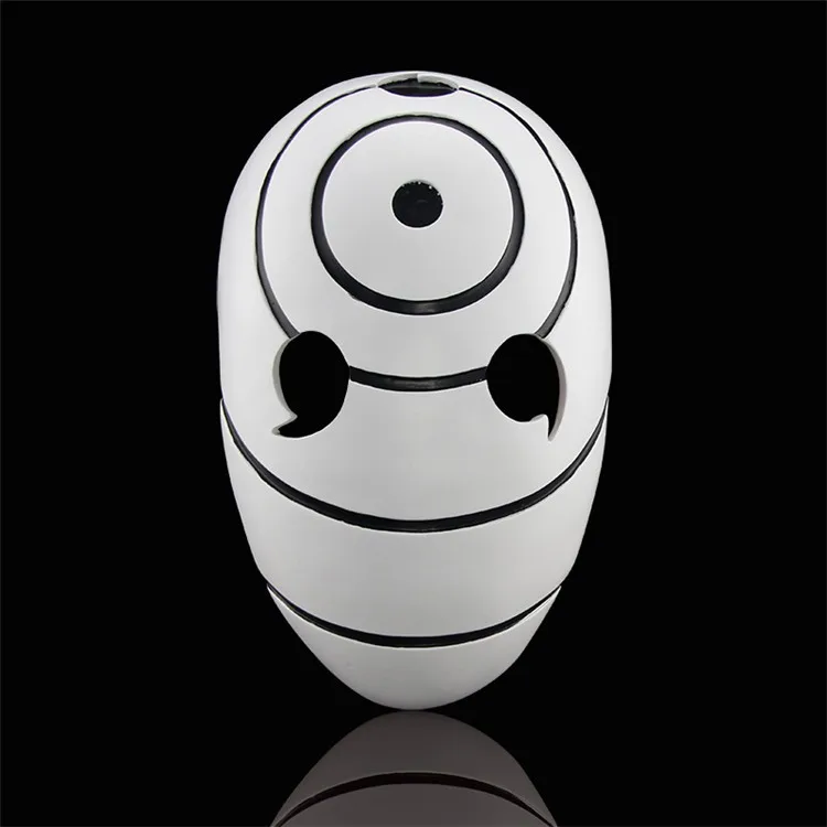 High Quality Halloween Party Cosplay New Version Naruto Obito Anime Masks Tobi Mask Uchiha Cosplay Costume Movie Prop FA106 (6)