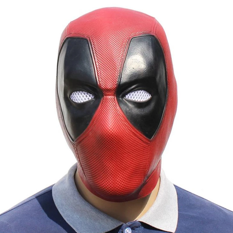 

Deadpool Mask Cosplay Movie Masque Halloween Full Head Face Latex Cosplay Costume Props Party Masks
